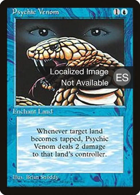 Psychic Venom · Fourth Edition Foreign Black Border 96/378