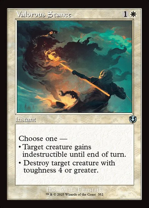 Valorous Stance · Innistrad Remastered 352/495