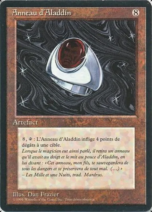 Aladdin's Ring · Foreign Black Border 232/307