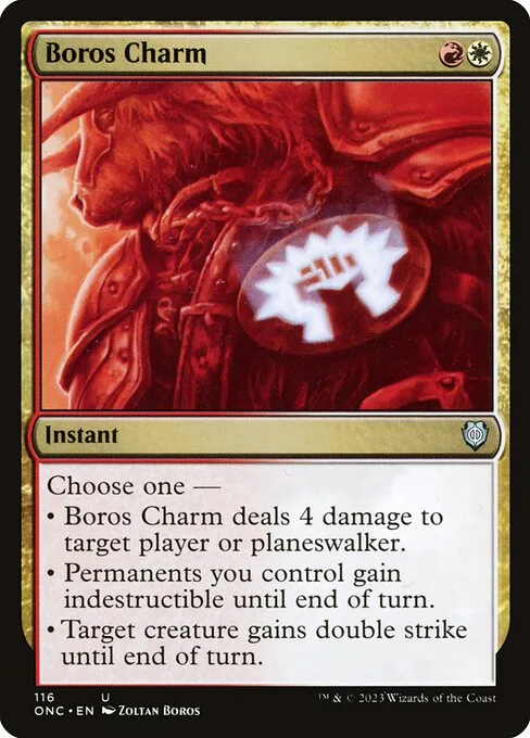 Boros Charm · Phyrexia: All Will Be One Commander 116/174