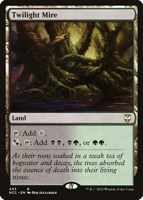 Twilight Mire · New Capenna Commander 443/447