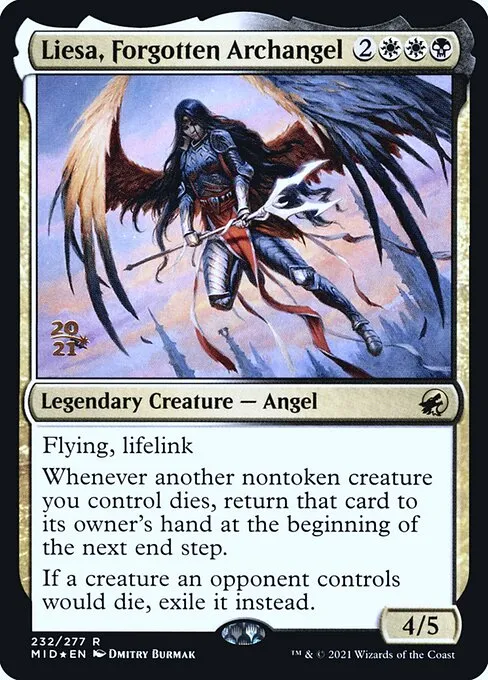 Liesa, Forgotten Archangel · Innistrad: Midnight Hunt Promos 232s/155