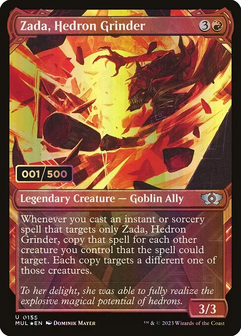 Zada, Hedron Grinder · Multiverse Legends 155z/261