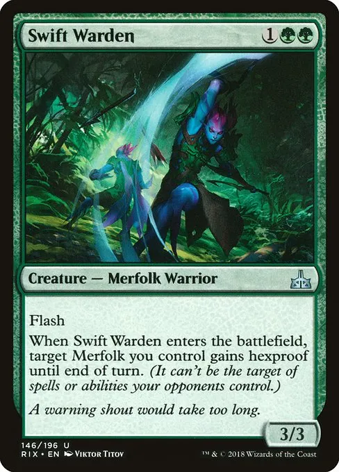 Swift Warden · Rivals of Ixalan 146/205