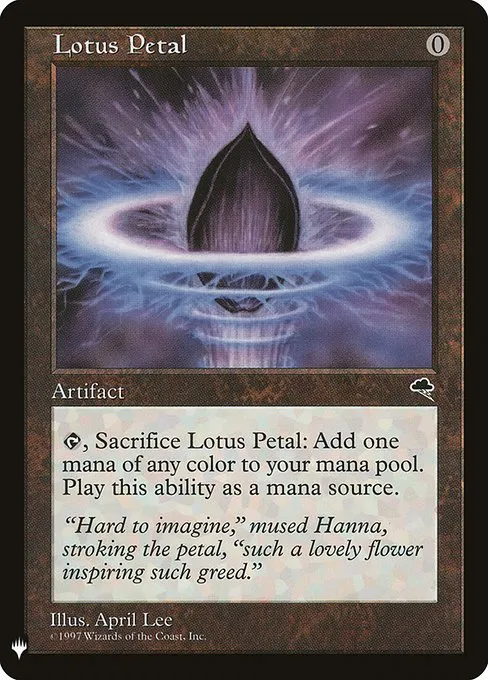 Lotus Petal · The List TMP-294/5050