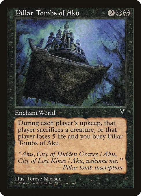 Pillar Tombs of Aku · Visions 67/167