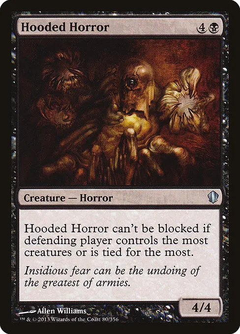 Hooded Horror · Commander 2013 80/356