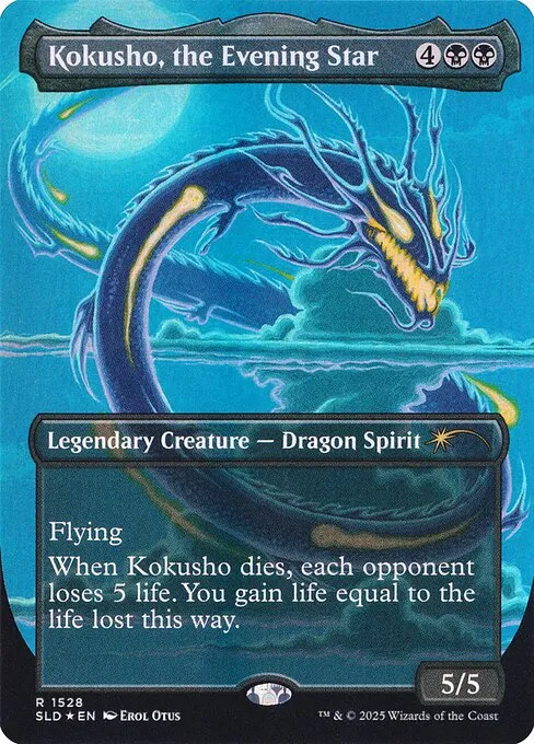 Kokusho, the Evening Star · Secret Lair Drop 1528/2547