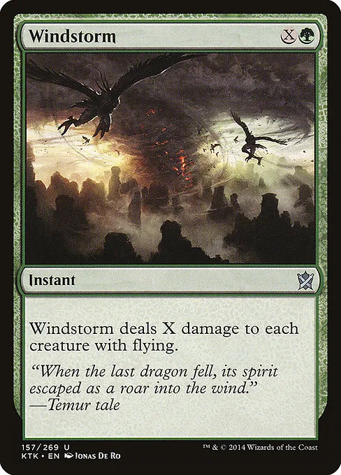 Windstorm · Khans of Tarkir 157/293