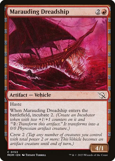Marauding Dreadship · March of the Machine 153/387