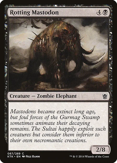 Rotting Mastodon · Khans of Tarkir 87/293