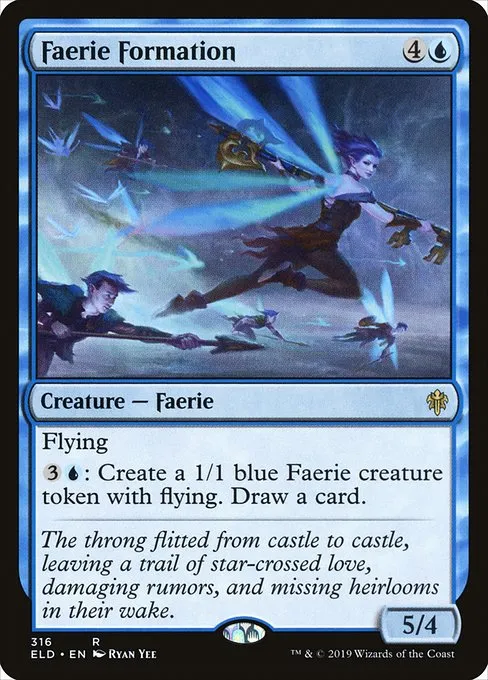 Faerie Formation · Throne of Eldraine 316/398