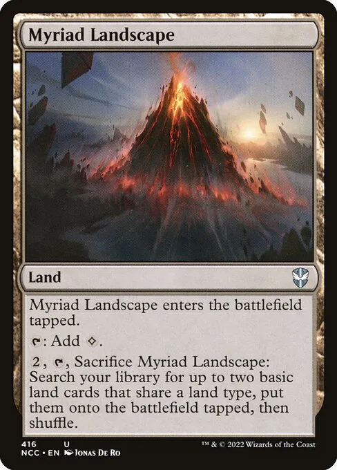 Myriad Landscape · New Capenna Commander 416/447