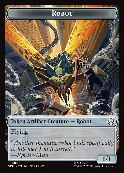 Robot · Marvel's Spider-Man Tokens 6/7