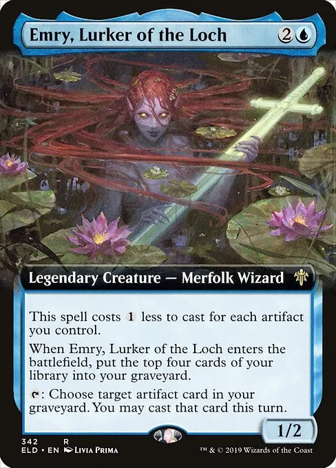 Emry, Lurker of the Loch · Throne of Eldraine 342/398