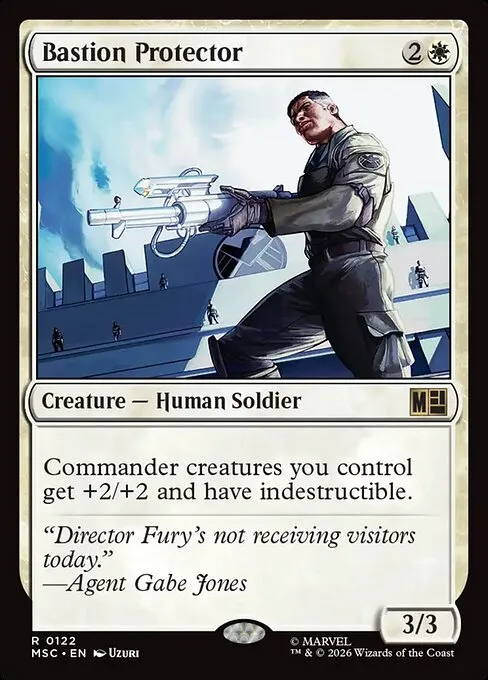Bastion Protector · Marvel Super Heroes Commander 122/9