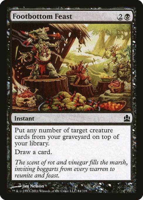 Footbottom Feast · Commander 2011 84/318