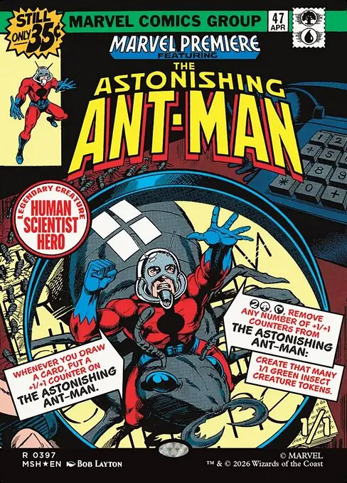 The Astonishing Ant-Man · Marvel Super Heroes 397/24