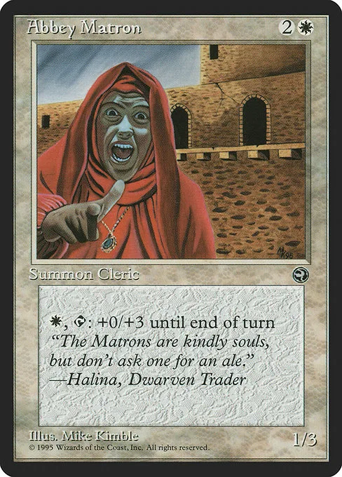 Abbey Matron · Homelands 2a/140