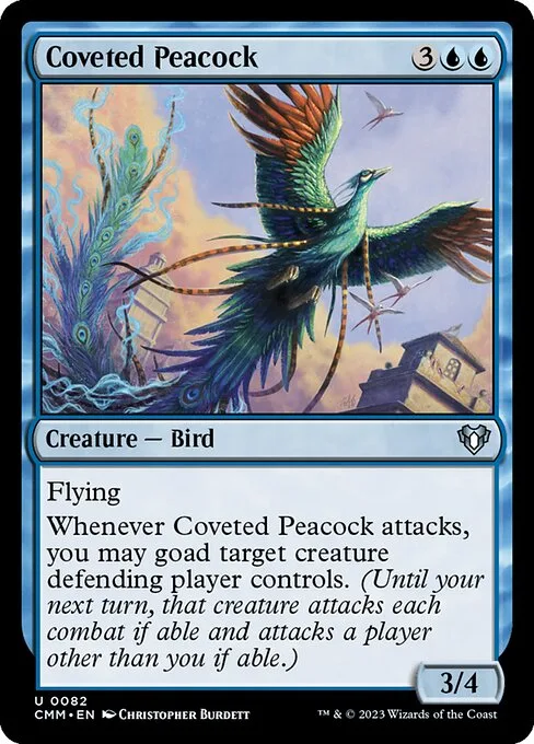 Coveted Peacock · Commander Masters 82/1067