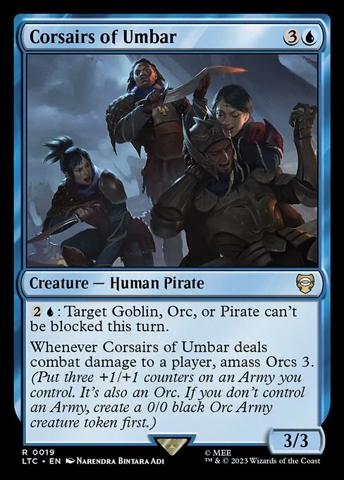 Corsairs of Umbar · Tales of Middle-earth Commander 19/591