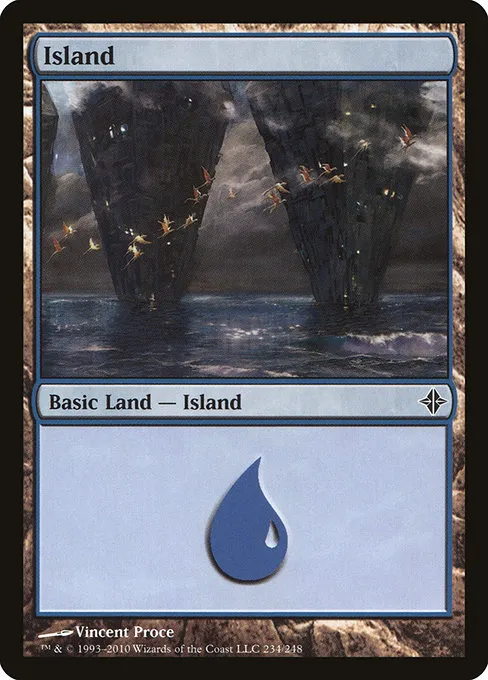 Island · Rise of the Eldrazi 234/248