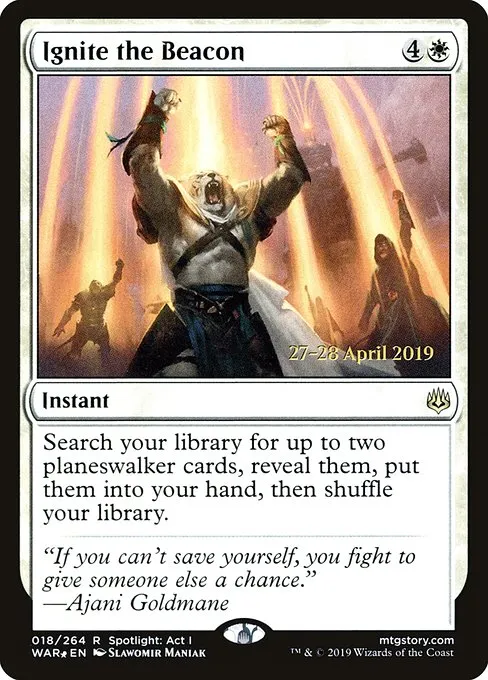 Ignite the Beacon · War of the Spark Promos 18s/176
