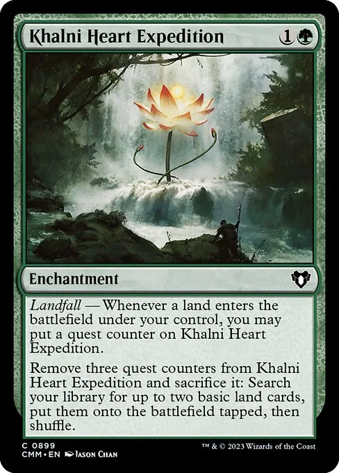 Khalni Heart Expedition · Commander Masters 899/1067