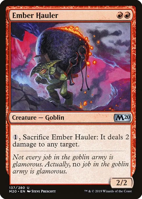 Ember Hauler · Core Set 2020 137/346