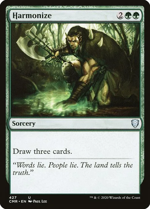 Harmonize · Commander Legends 427/718