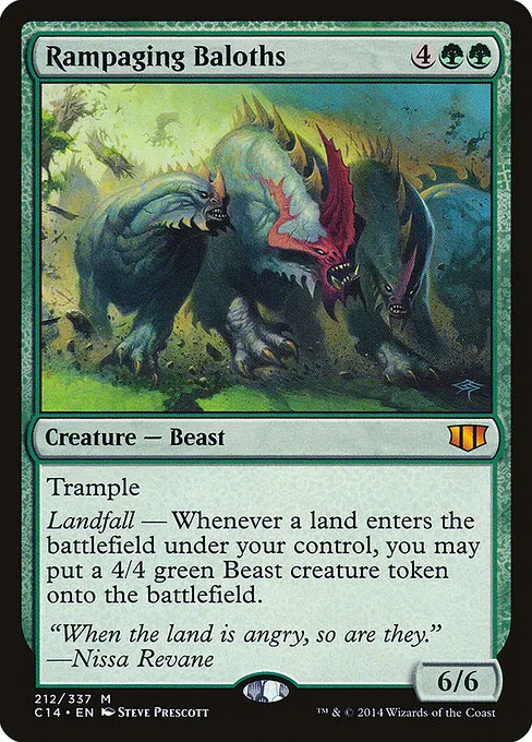 Rampaging Baloths · Commander 2014 212/337