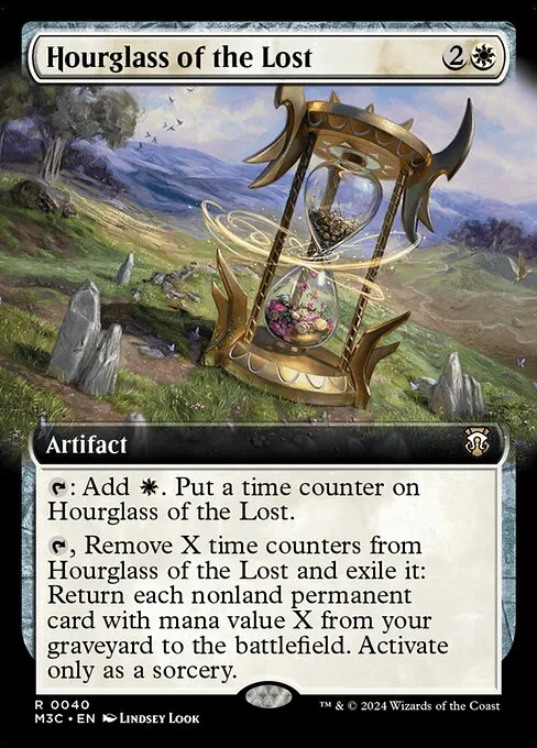 Hourglass of the Lost · Modern Horizons 3 Commander 40/398