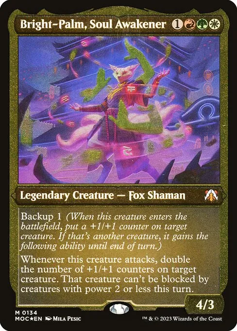 Bright-Palm, Soul Awakener · March of the Machine Commander 134/450