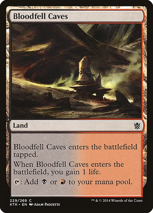 Bloodfell Caves · Khans of Tarkir 229/293