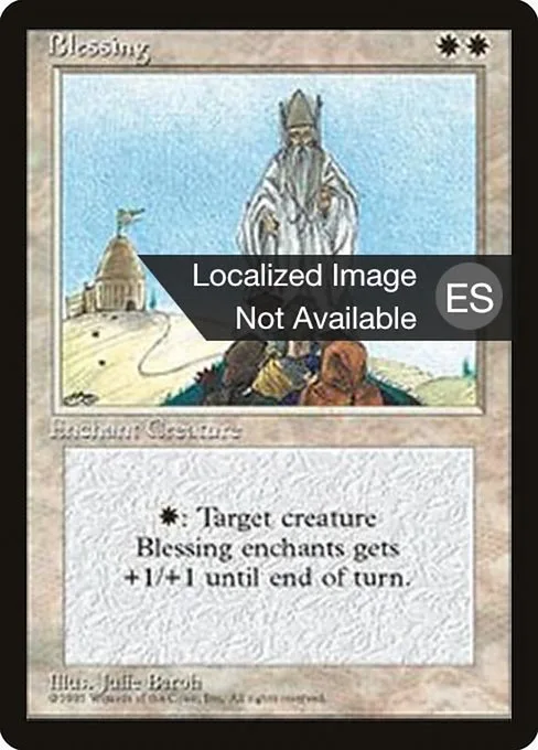Blessing · Fourth Edition Foreign Black Border 9/378