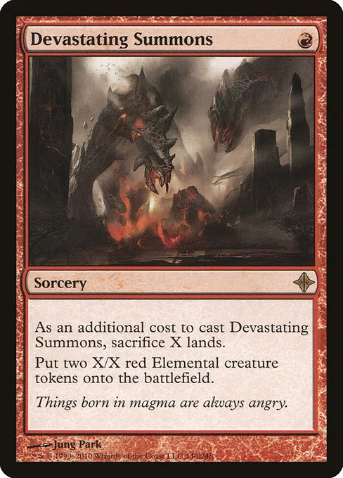 Devastating Summons · Rise of the Eldrazi 140/248