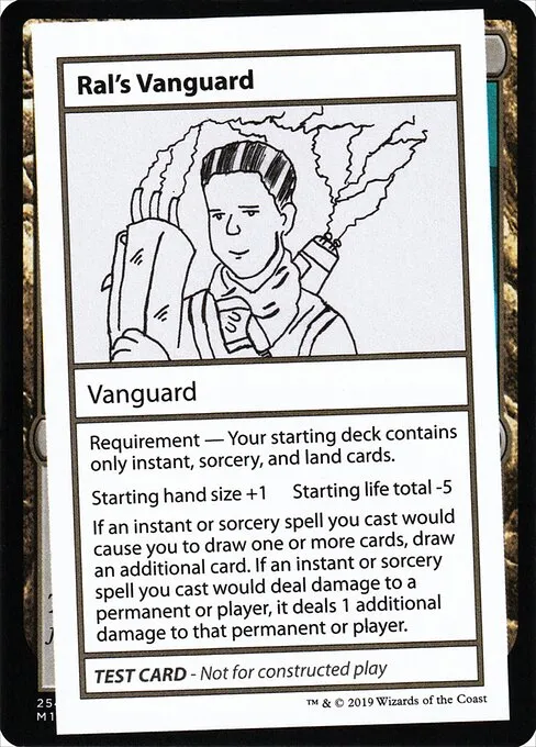 Ral's Vanguard · Mystery Booster Playtest Cards 2021 1/121