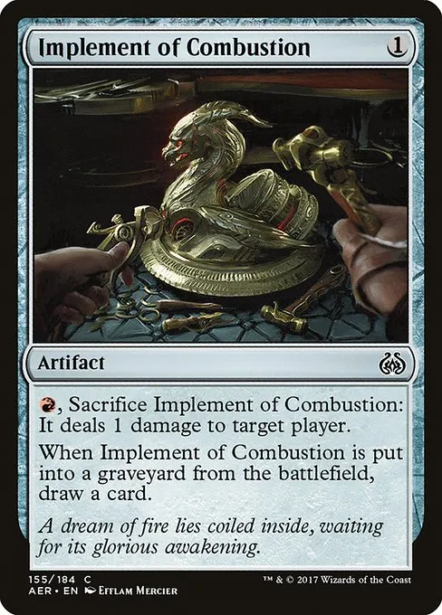 Implement of Combustion · Aether Revolt 155/197