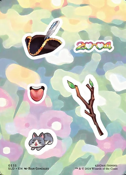 Sticker sheet · Secret Lair Drop 335/2547