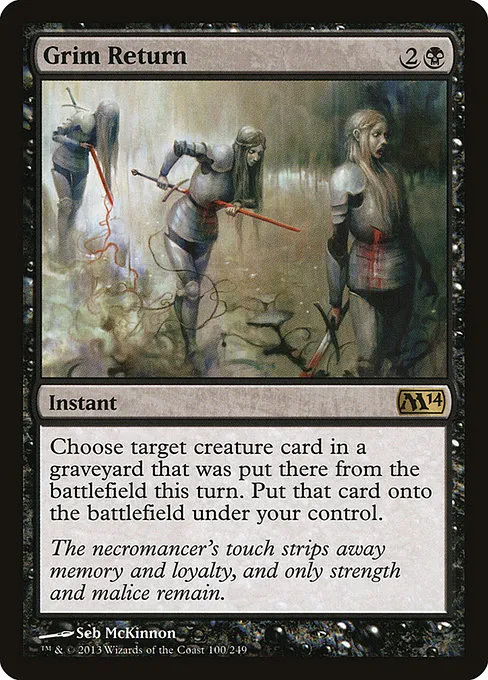 Grim Return · Magic 2014 100/249