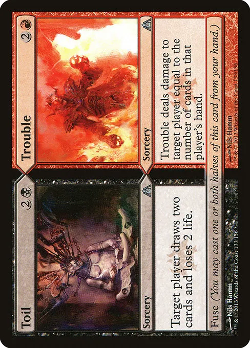 Toil // Trouble · Dragon's Maze 133/156