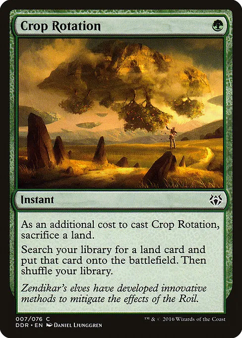 Crop Rotation · Duel Decks: Nissa vs. Ob Nixilis 7/76