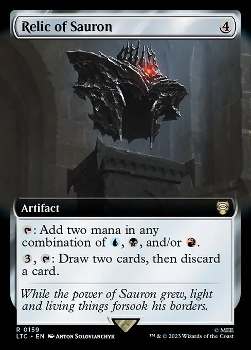 Relic of Sauron · Tales of Middle-earth Commander 159/591