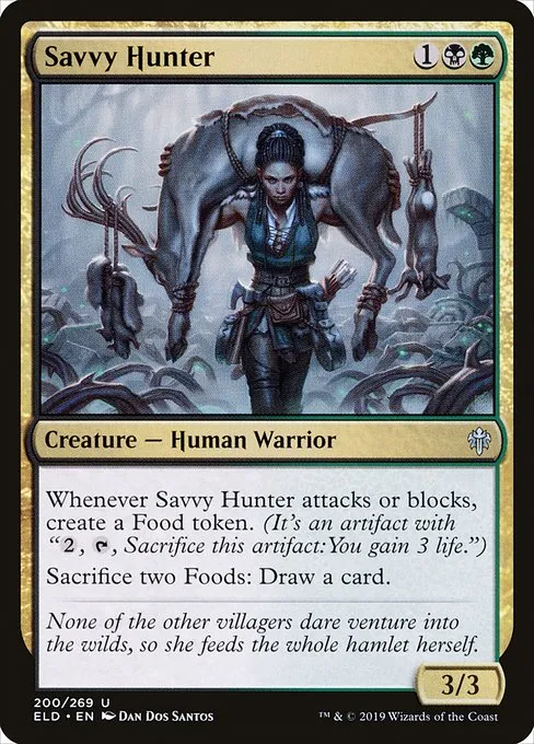 Savvy Hunter · Throne of Eldraine 200/398