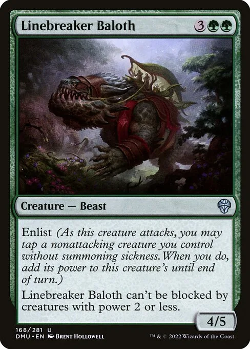 Linebreaker Baloth · Dominaria United 168/453