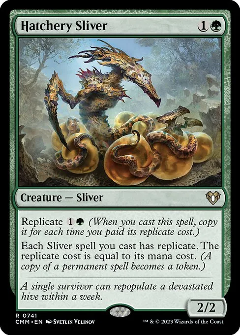 Hatchery Sliver · Commander Masters 741/1067