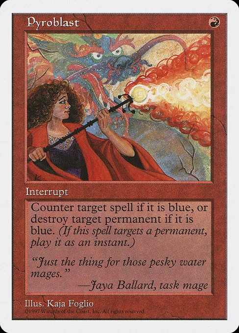 Pyroblast · Fifth Edition 262/460