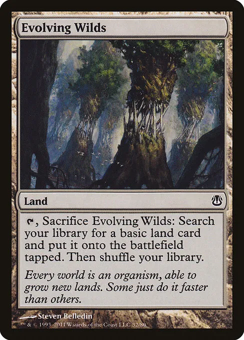 Evolving Wilds · Duel Decks: Ajani vs. Nicol Bolas 32/80