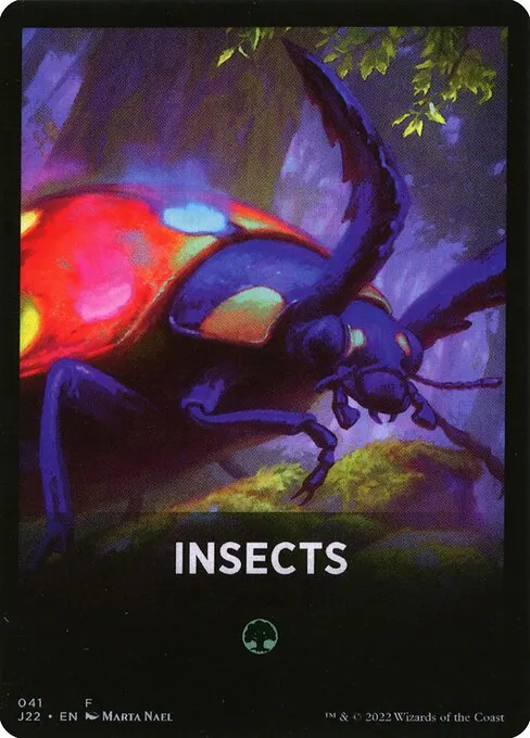 Insects · Jumpstart 2022 Front Cards 41/46
