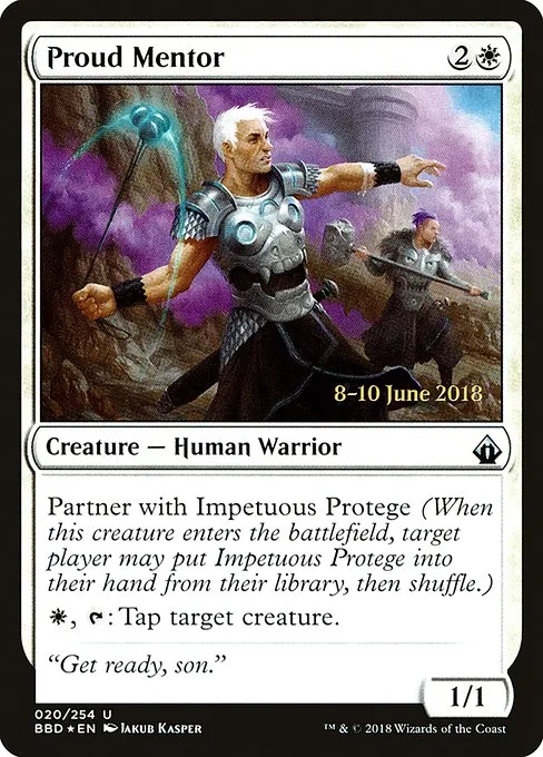 Proud Mentor · Battlebond Promos 20s/22